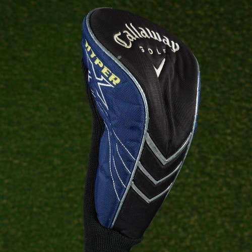 CALLAWAY HYPER X DRIVER HEADCOVER SOCK BLACK / BLUE ~ LOOK!!