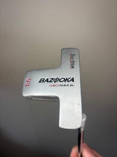 Tour Edge Bazooka Geo MAX Jr Putter Steel Shaft 24.5