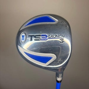 US Kids Golf TS3 3-Wood 17 Graphite Youth Flex 42 +HC NICE