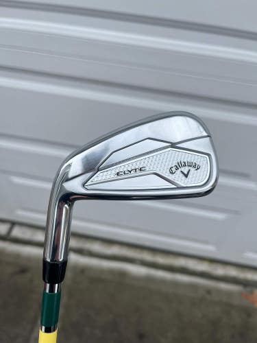 Callaway Elyte 7-Iron Vector 90g Stiff Flex Lefty 37 MINT
