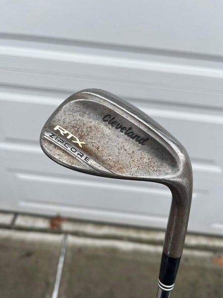 Cleveland Tour Issue RTX ZipCore Raw Gap Wedge 50 / 10 S400 Stiff Flex 35.75