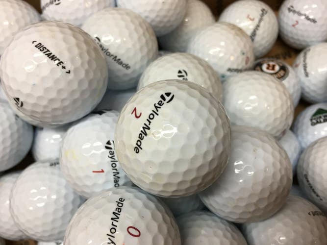 50 Premium AAA TaylorMade Distance + Used Golf Balls