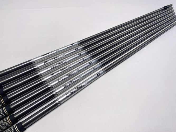 AeroTech SteelFiber i80 Stif Iron Set of 7 Shafts 34.25''-37.25''- Pull 0.355
