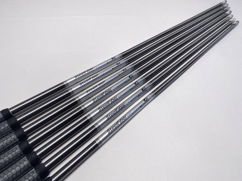 AeroTech SteelFiber i95 Regular Iron Set of 7 Shafts 34.5''-37.5''- Pull 0.355