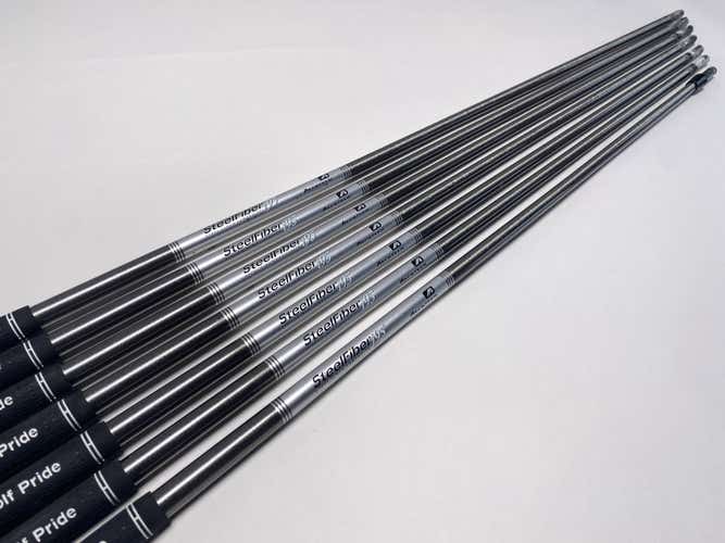 AeroTech SteelFiber i95 Stiff Iron Set of 7 Shafts 34.5''-37.5''- Pull 0.355