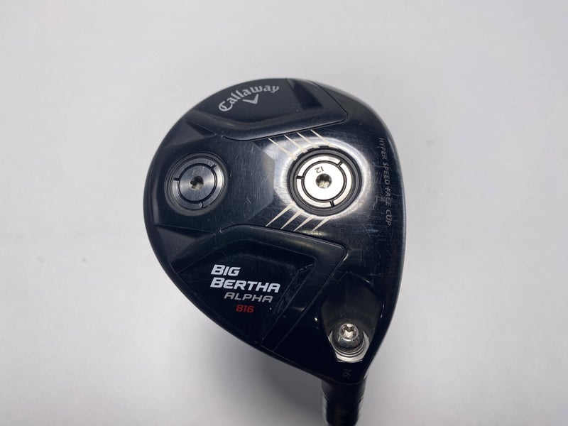 Callaway Big Bertha Alpha 816 3 Fairway Wood 16* RIP Beta Extra Stiff Mens RH