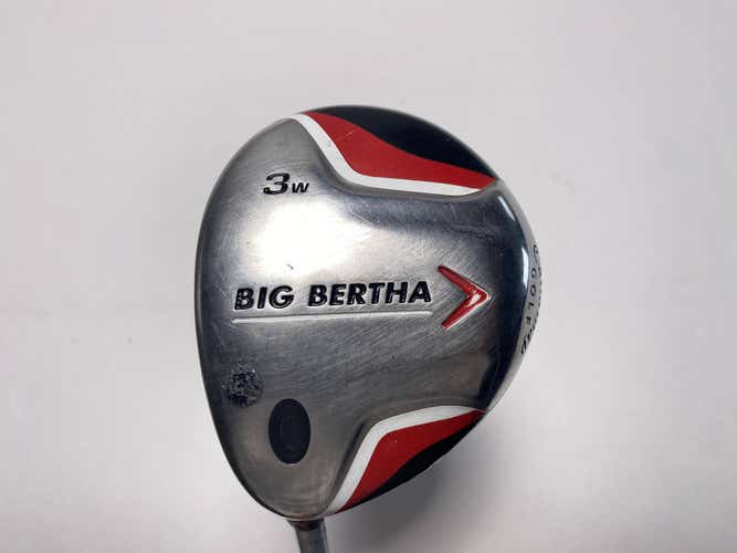 Callaway 2004 Big Bertha 3 Fairway Wood 15* 70g Stiff Graphite Mens LH