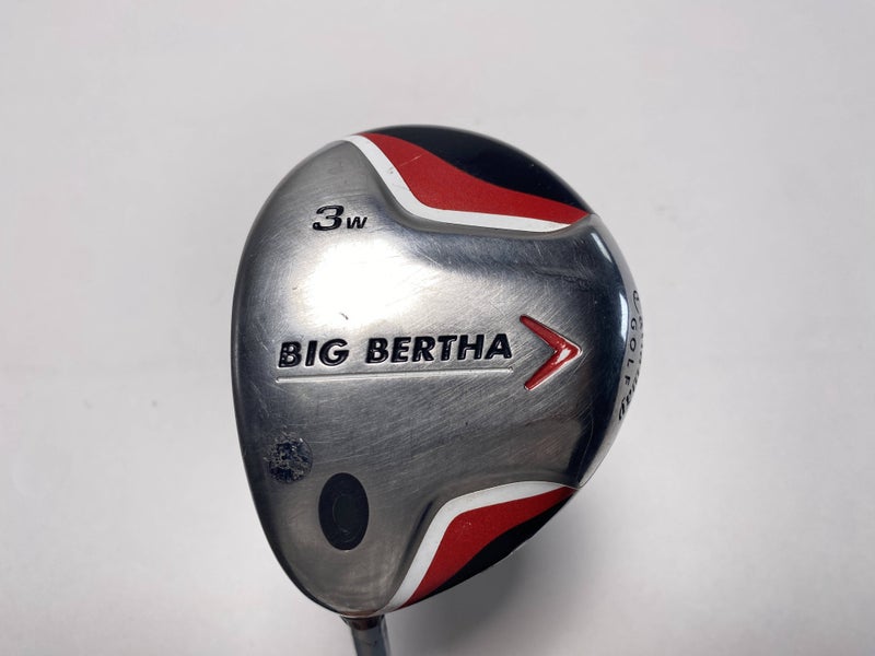 Callaway 2004 Big Bertha 3 Fairway Wood 15* 70g Stiff Graphite Mens LH