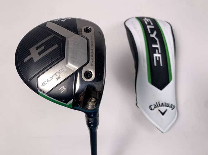 Callaway Elyte X 3 Fairway Wood 15* Vanquish 5 R2 Regular Graphite Mens RH HC
