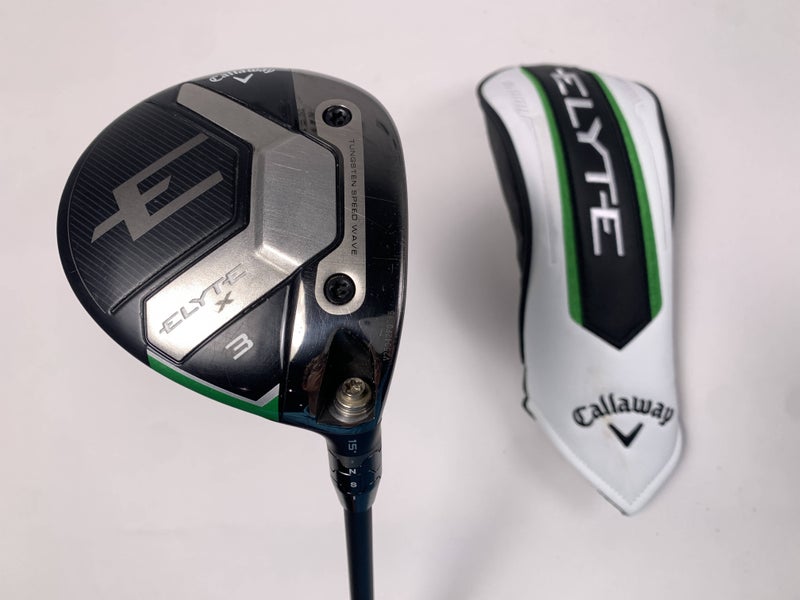 Callaway Elyte X 3 Fairway Wood 15* Vanquish 5 R2 Regular Graphite Mens RH HC