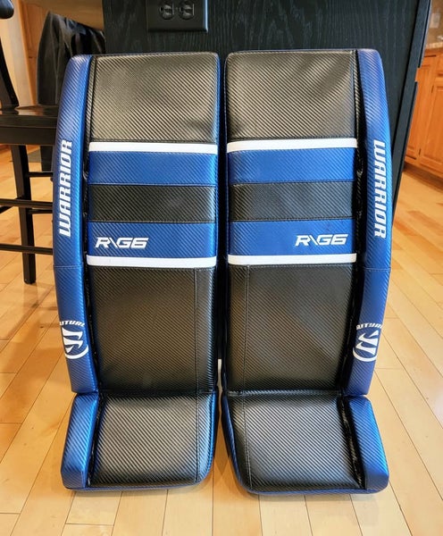 Warrior Ritual G6 Pro+ goalie leg pads | Like new! | 32" + 1.5"