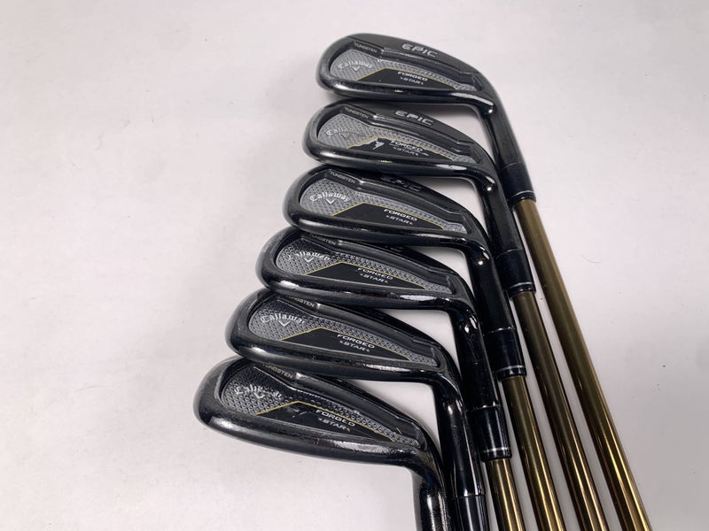 Callaway EPIC Forged Star Iron Set 7-PW+GW+SW ATTAS Speed Series 40g Ladies RH