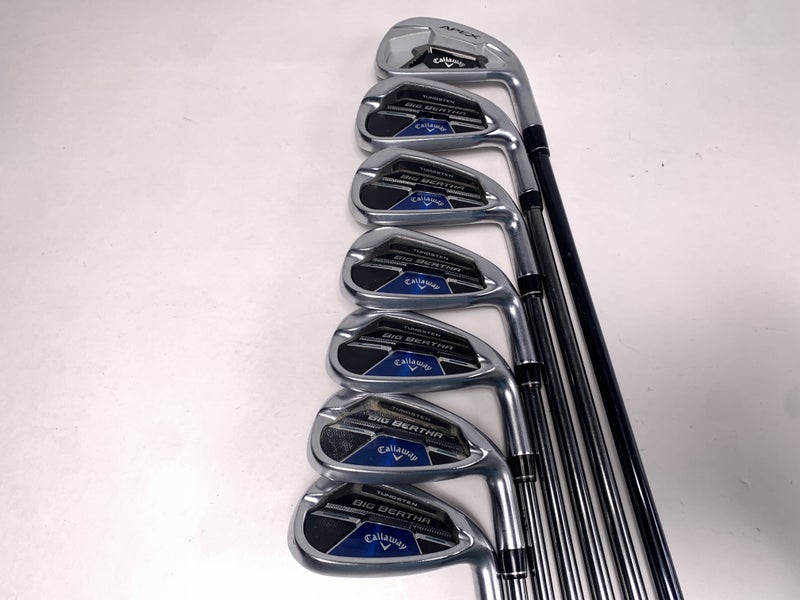 Callaway Big Bertha B21 Iron Set 5-PW+GW RCH 65 Regular Graphite Mens RH