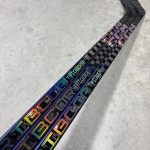 3 Pack 95 Flex P92M Senior CCM RibCor Trigger 9 Pro Left Hand Hockey Stick Pro Stock NCAA