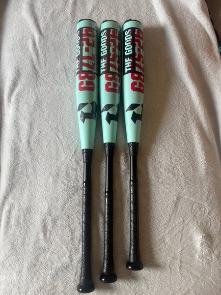 RARE FIND 3 (NEW)2026 DeMarini The Goods Hybrid USSSA Certified Bats (-8) 21oz 29",22oz 30"& 23oz31”