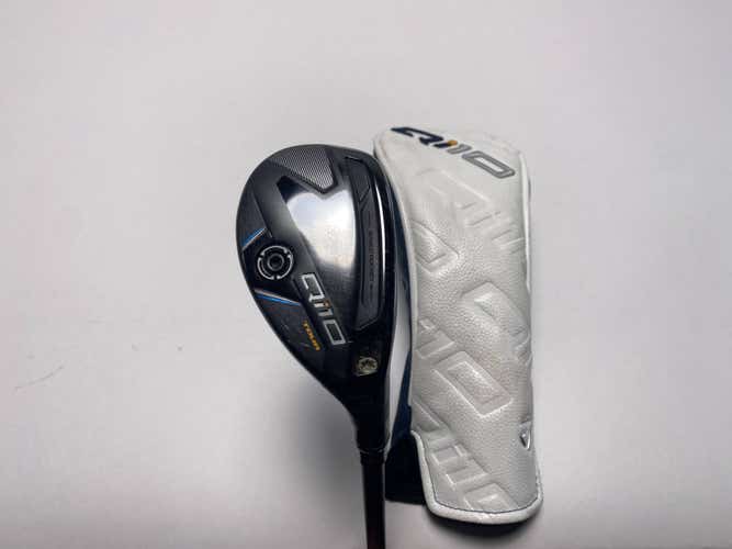 TaylorMade Qi10 Tour 3 Hybrid 19.5* Fujikura Ventus HB Stiff Graphite Mens RH HC