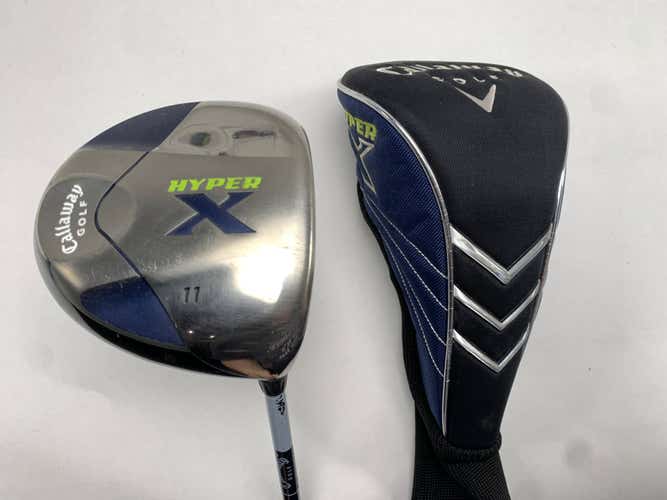 Callaway Hyper X Driver 11* Fujikura Fit On X Regular Graphite Mens RH HC