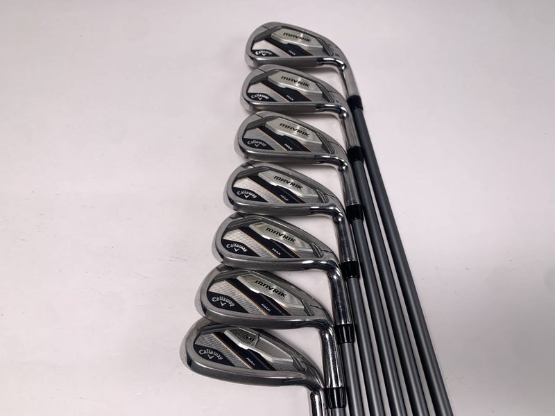 Callaway Mavrik Max Iron Set 5-PW+SW Project X Catalyst 5.0 55g Senior RH