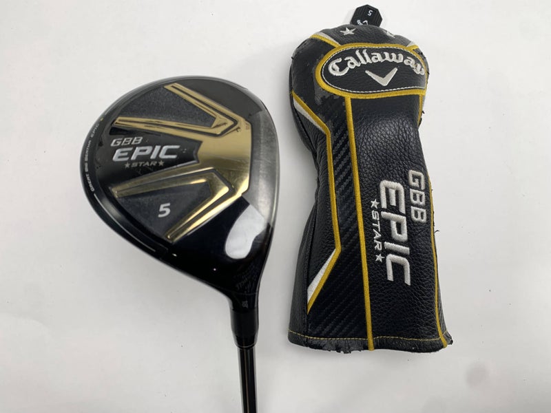 Callaway EPIC Star 5 Fairway Wood 18* Grand Bassara 49g Senior Graphite RH HC