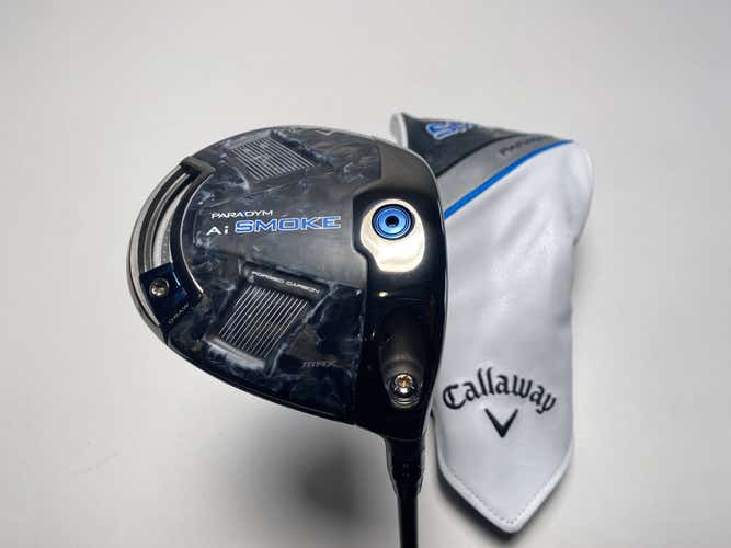 Callaway Paradym Ai Smoke Max Driver 10.5* Cypher Forty 5.0 40g Senior RH HC