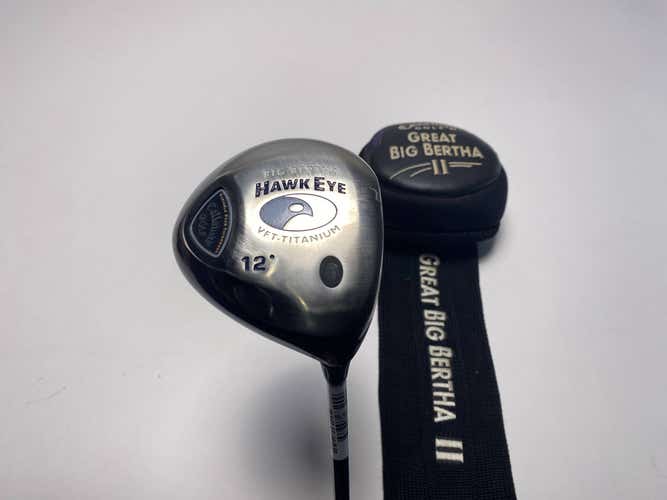 Callaway Hawkeye VFT Driver 12* Big Bertha Gems 50 Ladies Graphite Womens RH HC