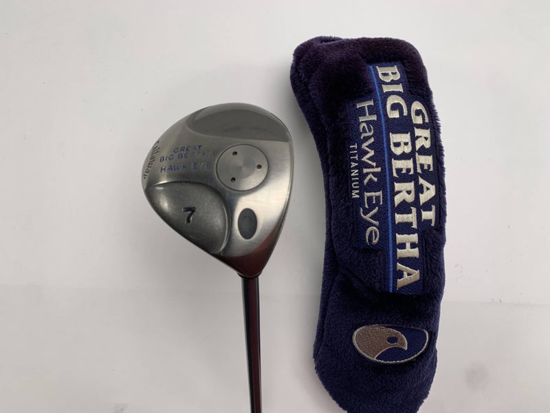 Callaway Hawkeye 7 Fairway Wood 21* Hawk Eye UL Senior Graphite Mens RH HC