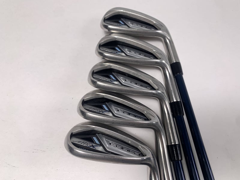 Cobra Air X Ultralite Womens Iron Set 8-PW+GW+SW Sakura 40g Ladies RH