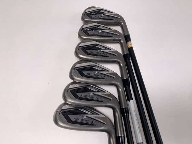 Cobra Darkspeed Iron Set 6-PW+GW KBS PGI 75 75g Regular Graphite Mens RH