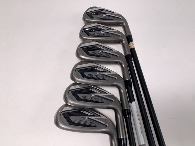 Cobra Darkspeed Iron Set 6-PW+GW KBS PGI 75 75g Regular Graphite Mens RH