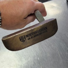 Used Northwestern JC SNEAD BRASS 411 Mens Putter RH 11497-S000154226