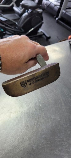 Used Northwestern JC SNEAD BRASS 411 Mens Putter RH 11497-S000154226