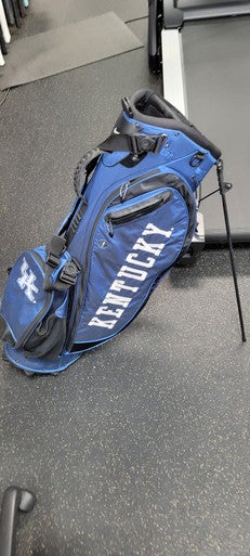 Used Nike 5 WAY UNIV OF KY STAND BAG Mens Stand Bag Navy Blue 11497-S000154224