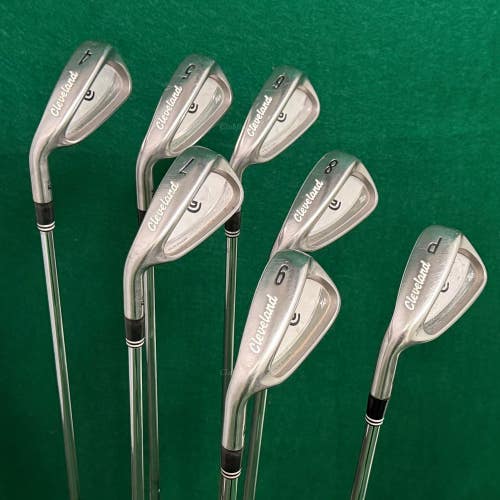 LH Cleveland TA6 4-PW Iron Set Factory ActionLite Steel Regular