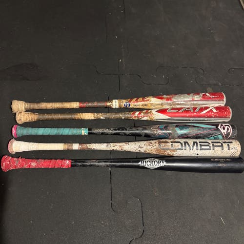 Baseball bat lot