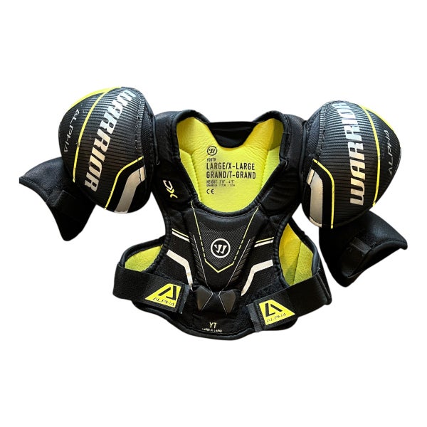 Large/Extra Large Youth Warrior Alpha DX Shoulder Pads (Used)