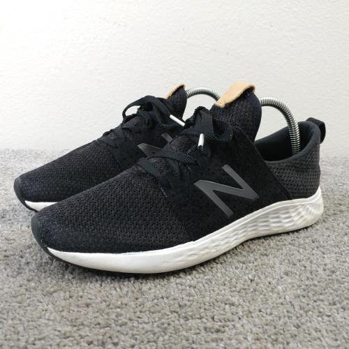 New Balance Fresh Foam Sport V1 Womens Size 8.5 Running Shoes Low Black WSPTLB1