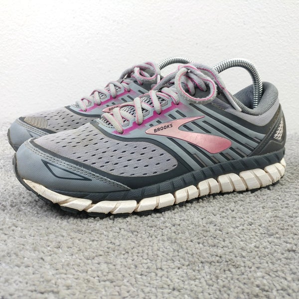 Brooks Ariel 18 Womens Size 9 Running Shoes Low Top Walking Gray Sneakers