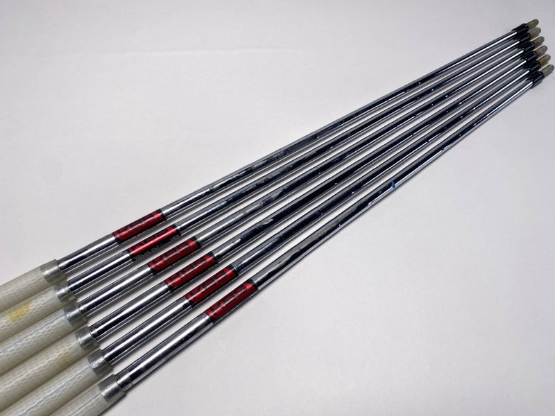 KBS Tour FLT 130g X-Stiff Steel Iron Set of 6 Shafts 34.75''-37.25''- Pull 0.355