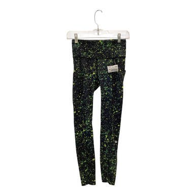 Lululemon Leggings Black And Green XS 11443-S000200558