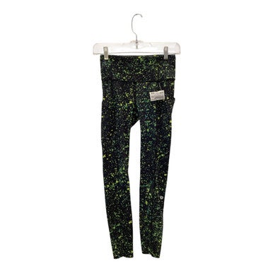 Lululemon Leggings Black And Green XS 11443-S000200558