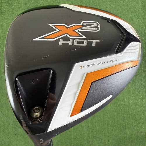 Callaway X2 Hot 9 Driver Aldila Tour Blue ATX 55 Senior A Flex Left Handed 45