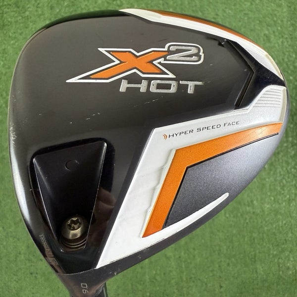 Callaway X2 Hot 9 Driver Aldila Tour Blue ATX 55 Senior A Flex Left Handed 45