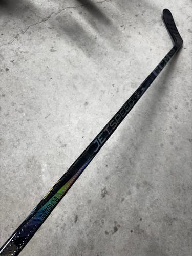 80 Flex P28M Senior CCM Jetspeed FT7 Pro Left Hand Hockey Stick Pro Stock (New)