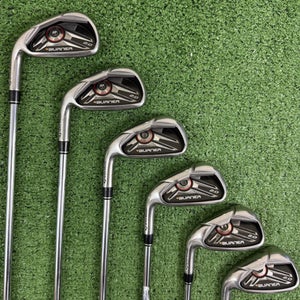 TaylorMade Burner 2.0 Iron Set 4-9 Irons Steel 85 Regular Flex Left Handed