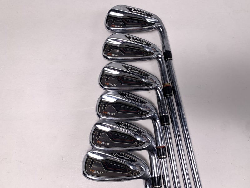 TaylorMade RSi 1 Iron Set 5-PW KBS 90g Regular Steel Mens RH