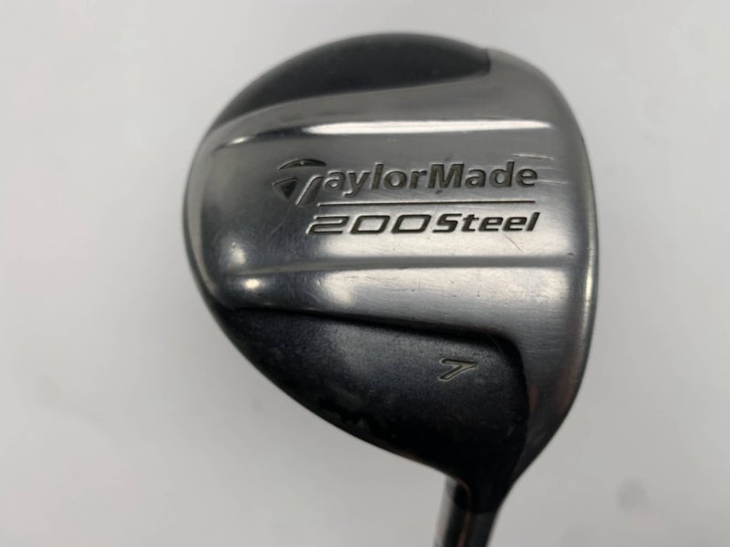 TaylorMade 200 Steel 7 Fairway Wood 21* Lite S-90 Stiff Graphite Mens RH