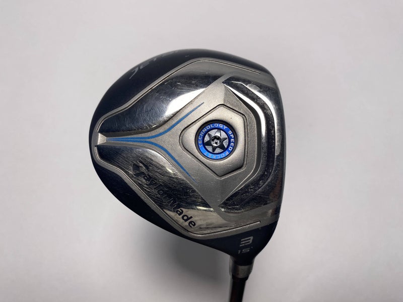 TaylorMade Jetspeed 3 Fairway Wood 15* Matrix VeloxT 69g Stiff Graphite Mens RH