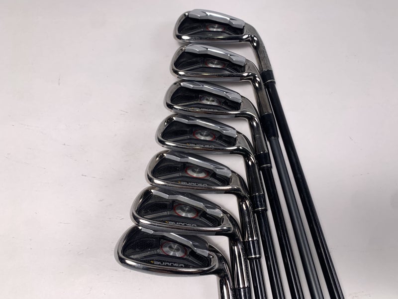 TaylorMade Burner 2009 Iron Set 6-PW+GW+SW Accra 70i Regular Graphite Mens RH
