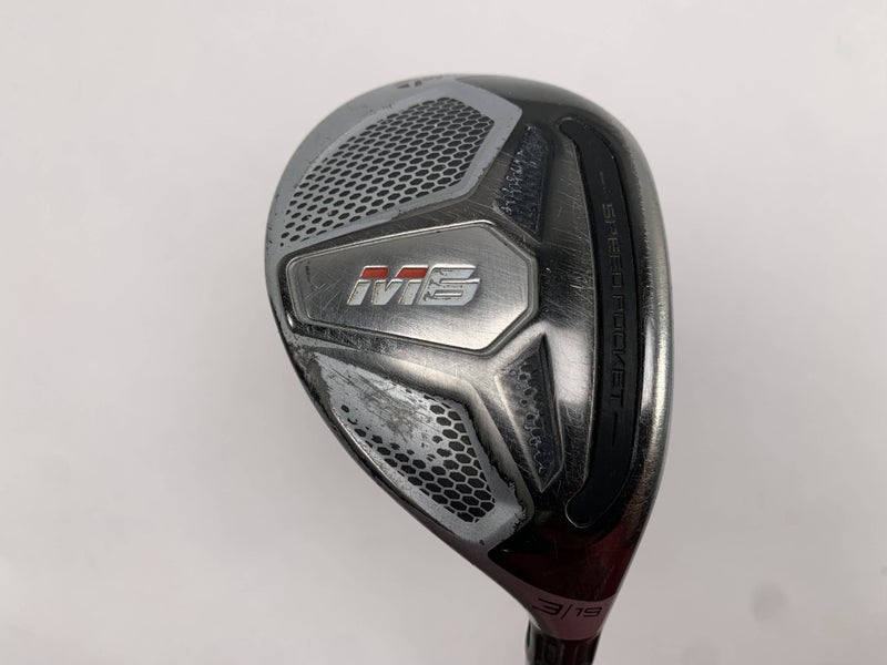 TaylorMade M6 3 Hybrid 19* C6 Series 80g Stiff Graphite Mens RH