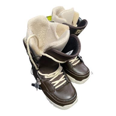 Used DC Shoes ROGAN 2013 Mens Snowboard Boots Black Senior 7 11375-S000370874